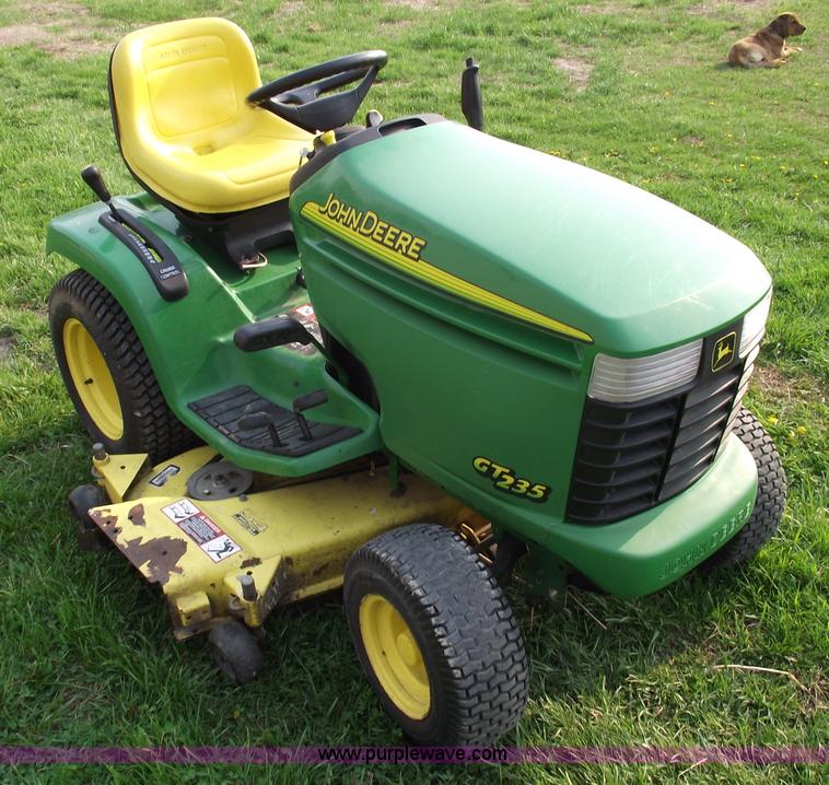 image for item 5361 John Deere GT235 lawn mower