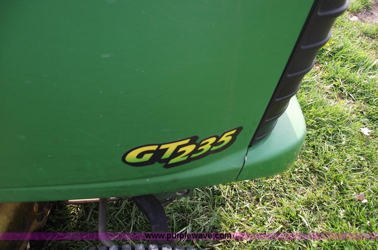 image for item 5361 John Deere GT235 lawn mower