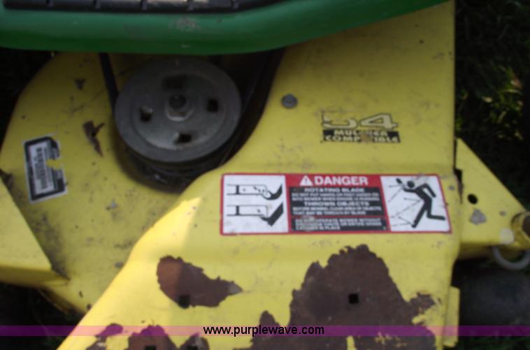 image for item 5361 John Deere GT235 lawn mower