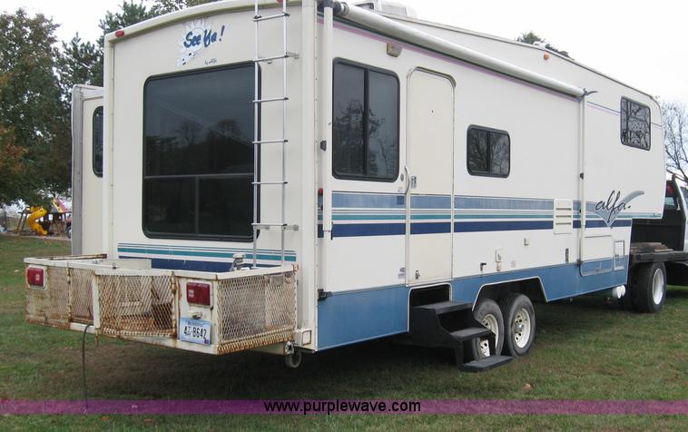 image for item 5593 1995 Alfa Leisure RV14155 fifth wheel camper