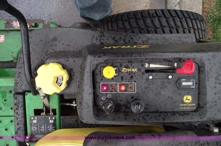 image for item 5766 John Deere 737A ZTR mower