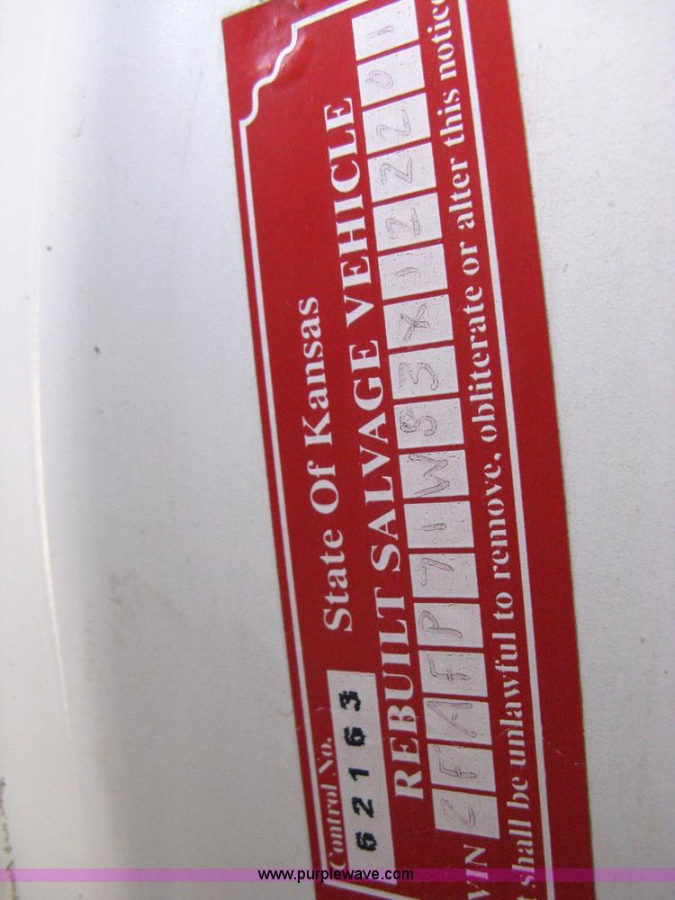 image for item 8220 2003 Ford Crown Victoria Police Interceptor