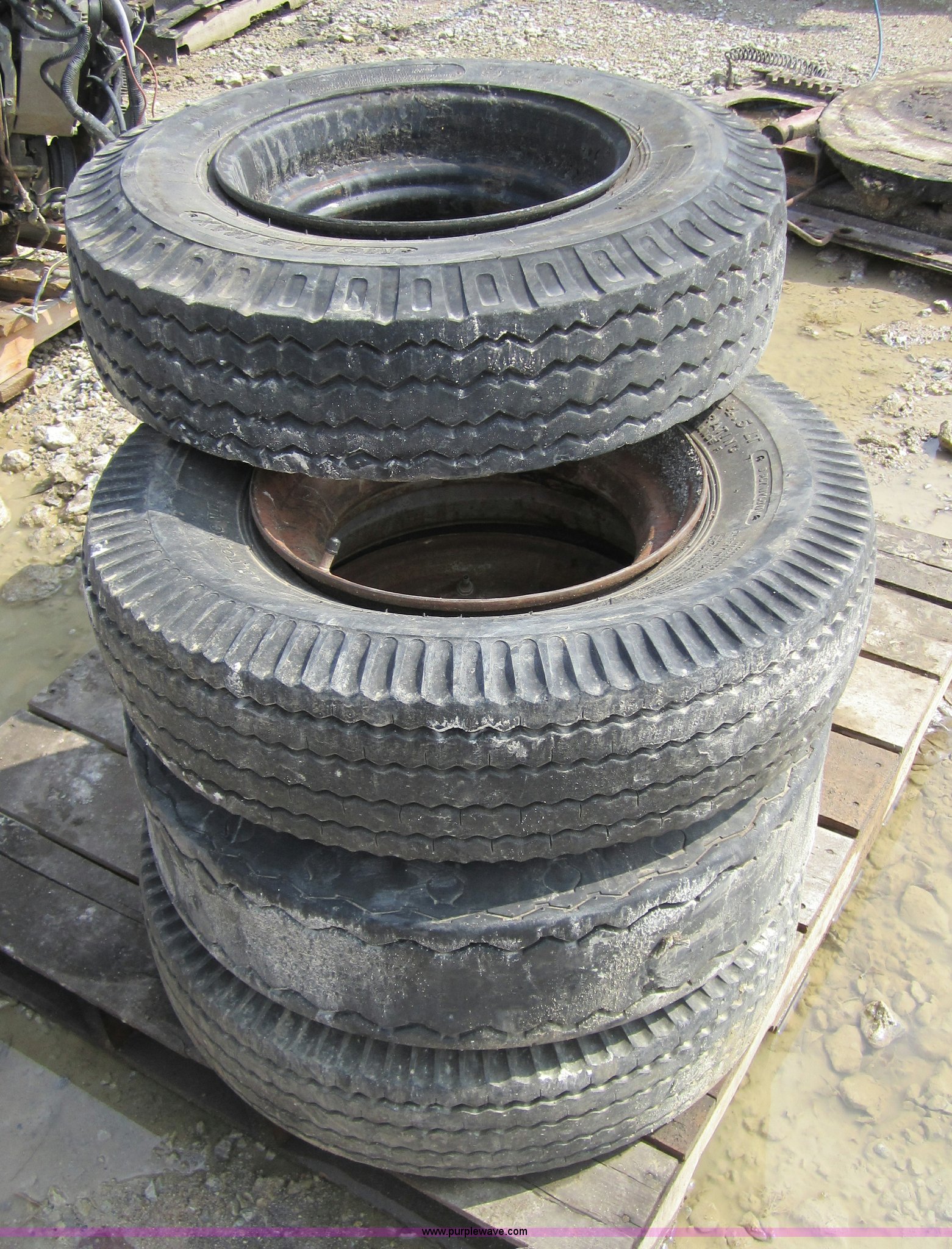 (15) Mobile home 814.5 tires with rims in Tulsa, OK Item 3821 sold