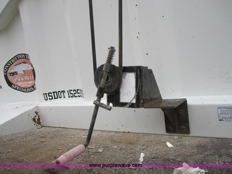 image for item 3805 2006 CTS BDT-40 40' belly dump trailer