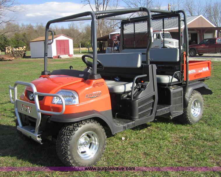 image for item 3834 2009 Kubota RTV1140 CPX utility vehicle