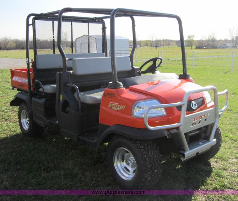 image for item 3834 2009 Kubota RTV1140 CPX utility vehicle