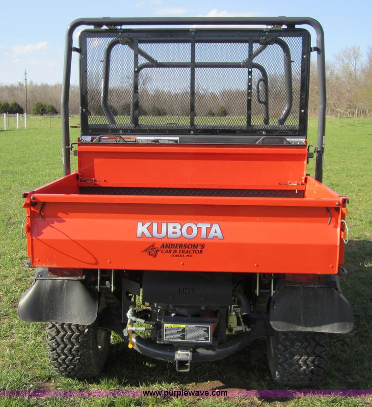 image for item 3834 2009 Kubota RTV1140 CPX utility vehicle