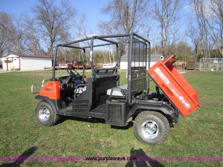 image for item 3834 2009 Kubota RTV1140 CPX utility vehicle