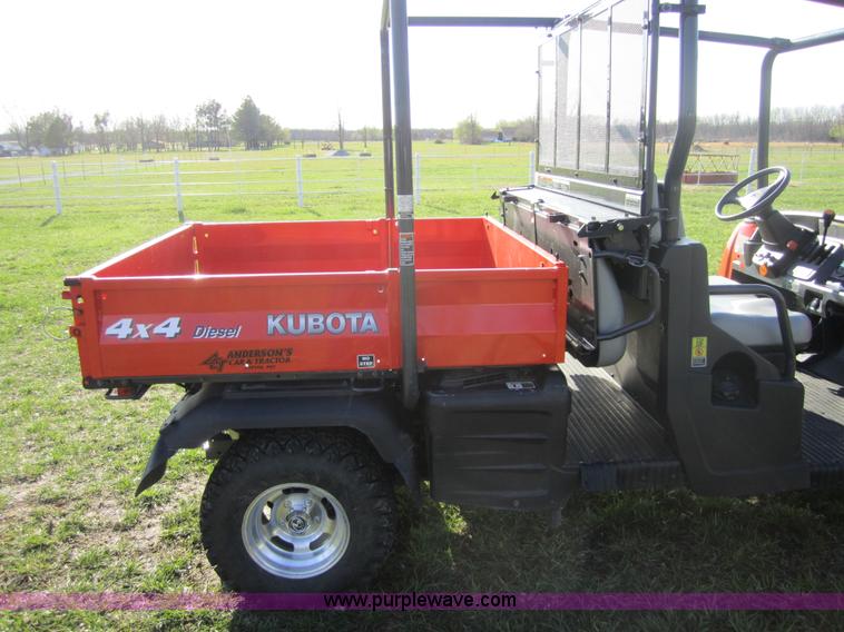 image for item 3834 2009 Kubota RTV1140 CPX utility vehicle
