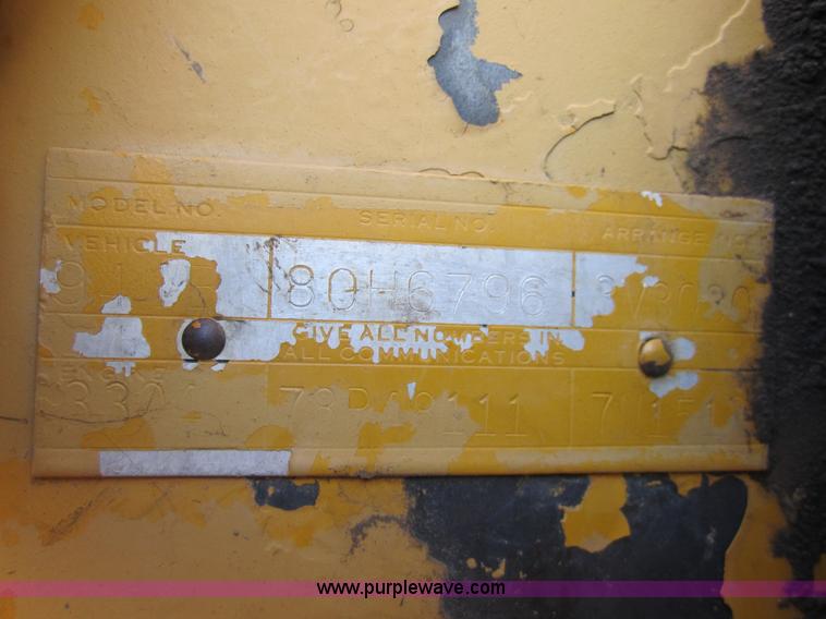 image for item 3836 1980 Caterpillar 941B track loader