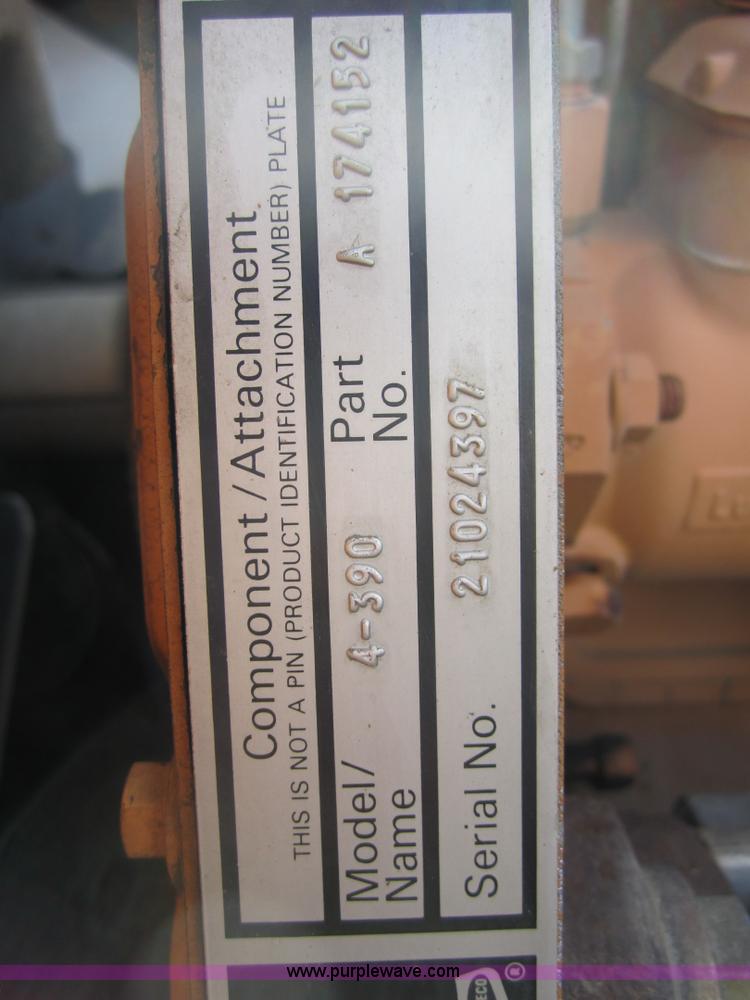 image for item 3838 1992 Case WB602 vibratory compactor