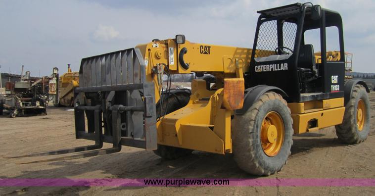 image for item 3841 2001 Caterpillar TH103 telehandler