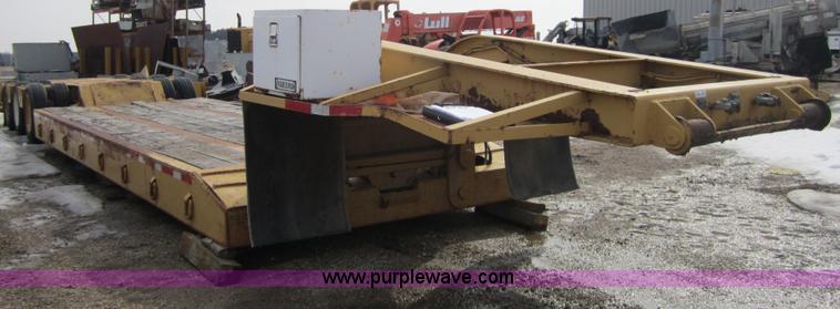 image for item 3843 1987 Load King 45' detach equipment trailer