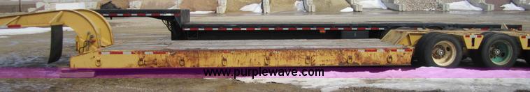 image for item 3843 1987 Load King 45' detach equipment trailer