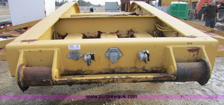 image for item 3843 1987 Load King 45' detach equipment trailer