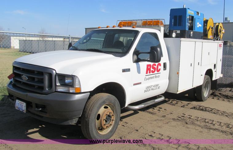 image for item 4102 2004 Ford F550 Super Duty XL service truck