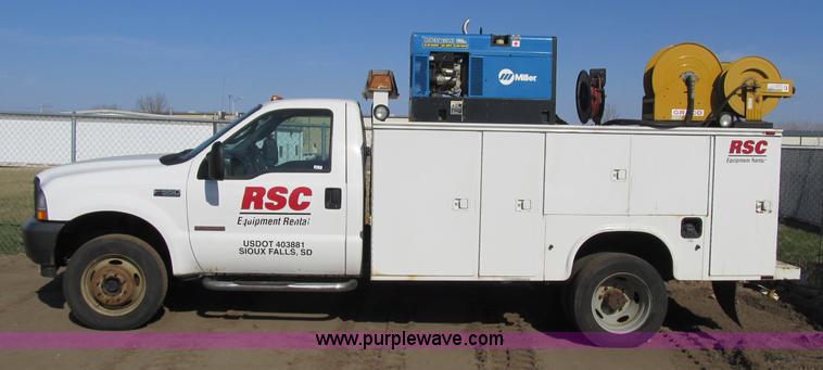 image for item 4102 2004 Ford F550 Super Duty XL service truck
