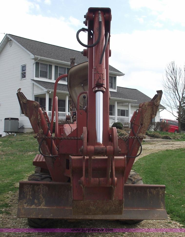image for item 5488 Ditch Witch 4010 trencher with hoe