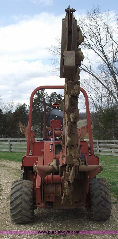 image for item 5488 Ditch Witch 4010 trencher with hoe