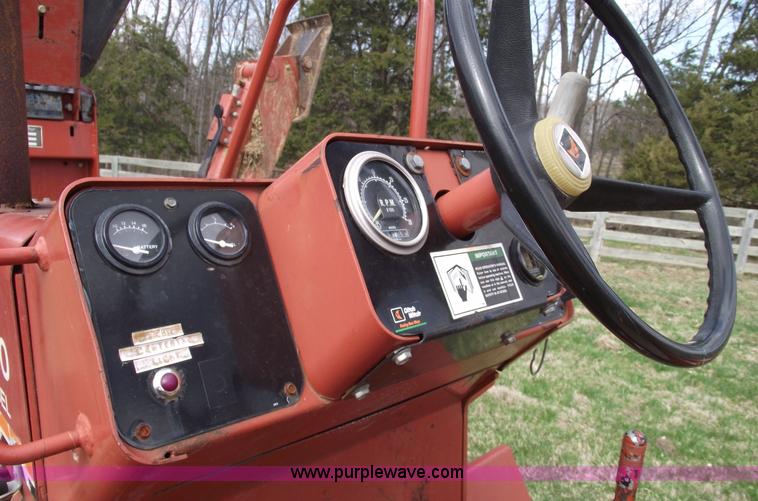 image for item 5488 Ditch Witch 4010 trencher with hoe