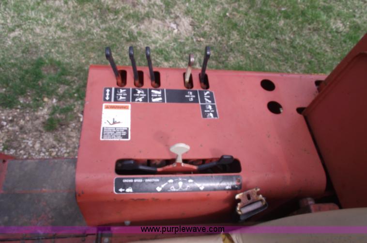 image for item 5488 Ditch Witch 4010 trencher with hoe