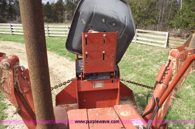 image for item 5488 Ditch Witch 4010 trencher with hoe