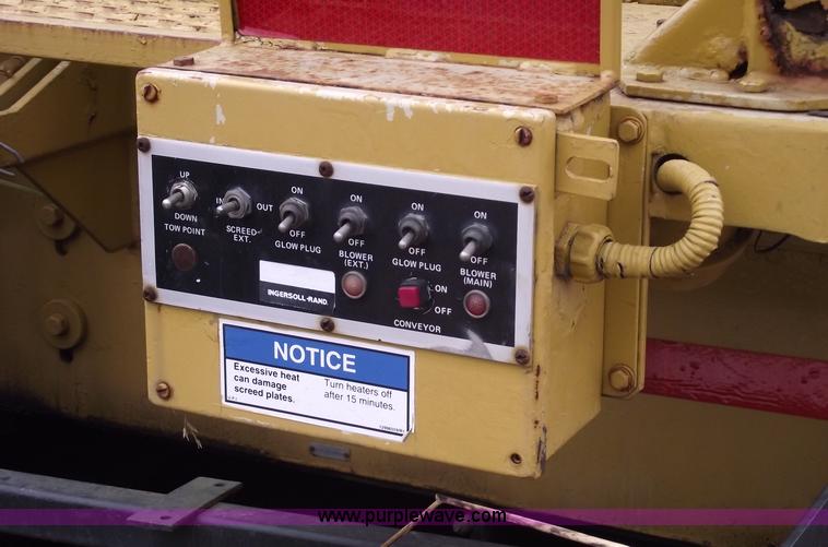 image for item 5753 Ingersoll Rand 750P Allatt Paver