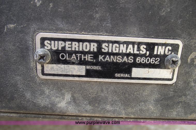 image for item 5778 Superior 01303 signal board