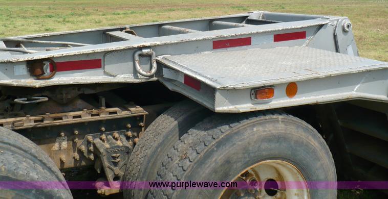 image for item 6044 1976 Load King 42' double drop deck trailer