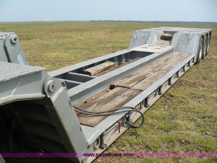 image for item 6044 1976 Load King 42' double drop deck trailer