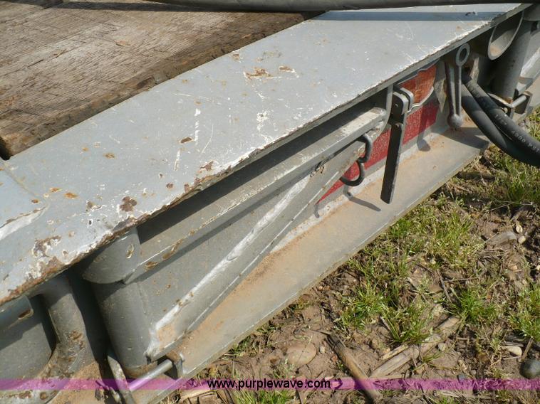 image for item 6044 1976 Load King 42' double drop deck trailer