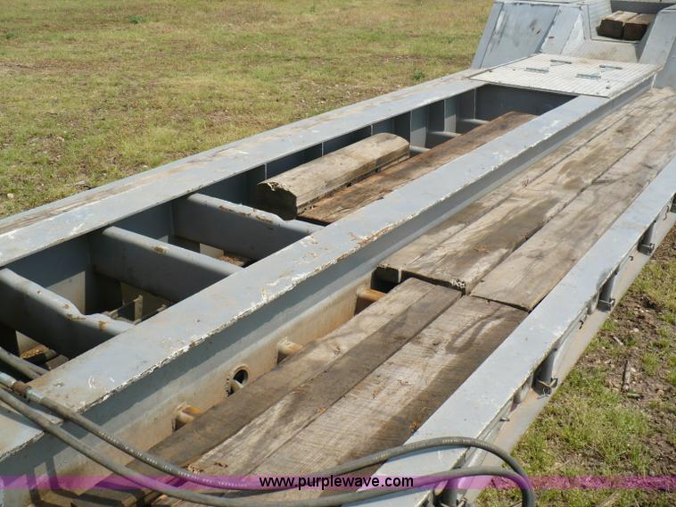 image for item 6044 1976 Load King 42' double drop deck trailer