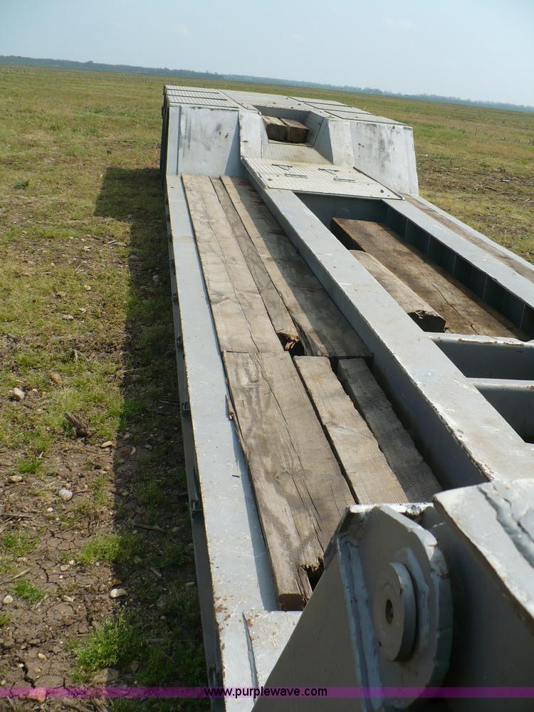 image for item 6044 1976 Load King 42' double drop deck trailer