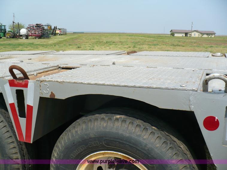 image for item 6044 1976 Load King 42' double drop deck trailer