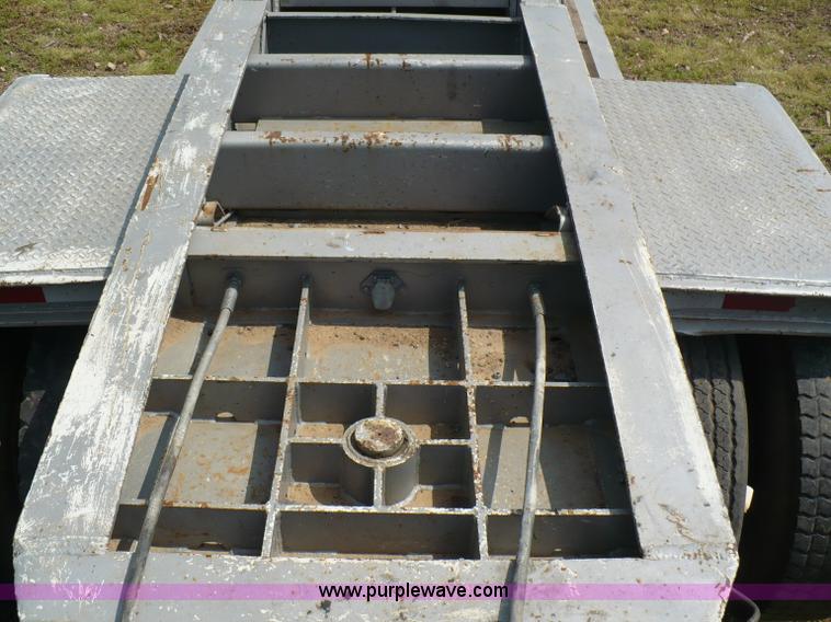 image for item 6044 1976 Load King 42' double drop deck trailer