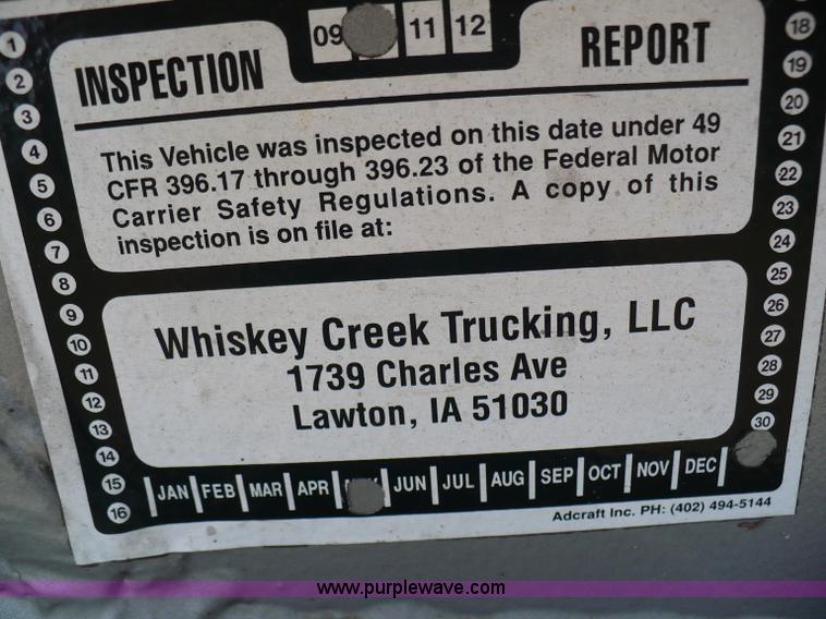 image for item 6044 1976 Load King 42' double drop deck trailer