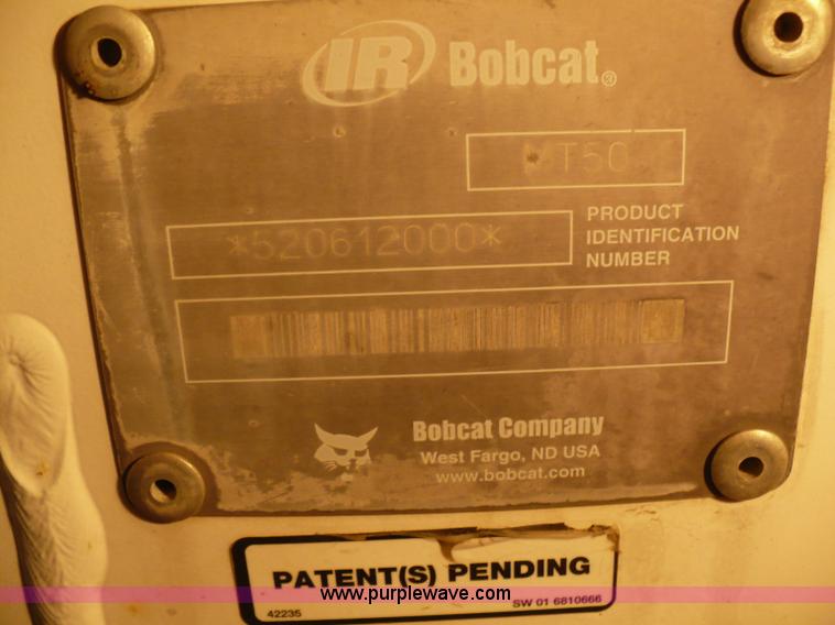 image for item 6075 2003 Bobcat MT50 mini track loader