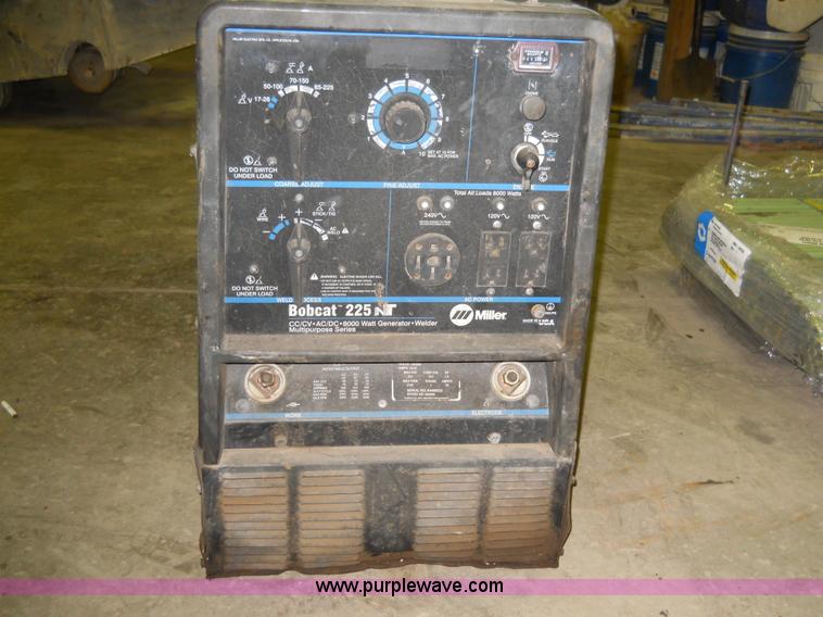 image for item 7825 Miller Bobcat 225 welder/generator