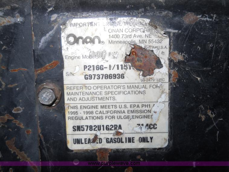 image for item 7825 Miller Bobcat 225 welder/generator