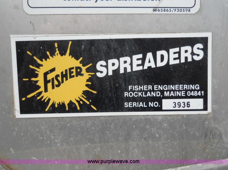 image for item 7826 Fisher hopper spreader