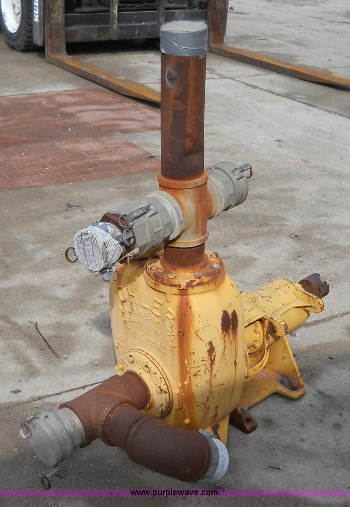 image for item 7827 Ohler twin prime water pump