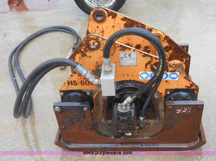 image for item 7828 Stanley hydraulic plate compactor
