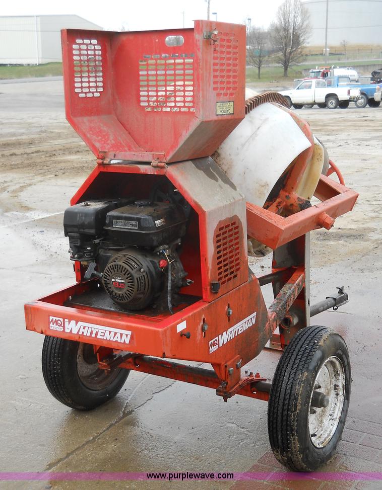 image for item 7829 Whiteman WC-62P cement mixer