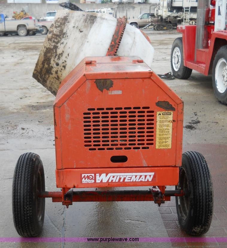 image for item 7829 Whiteman WC-62P cement mixer