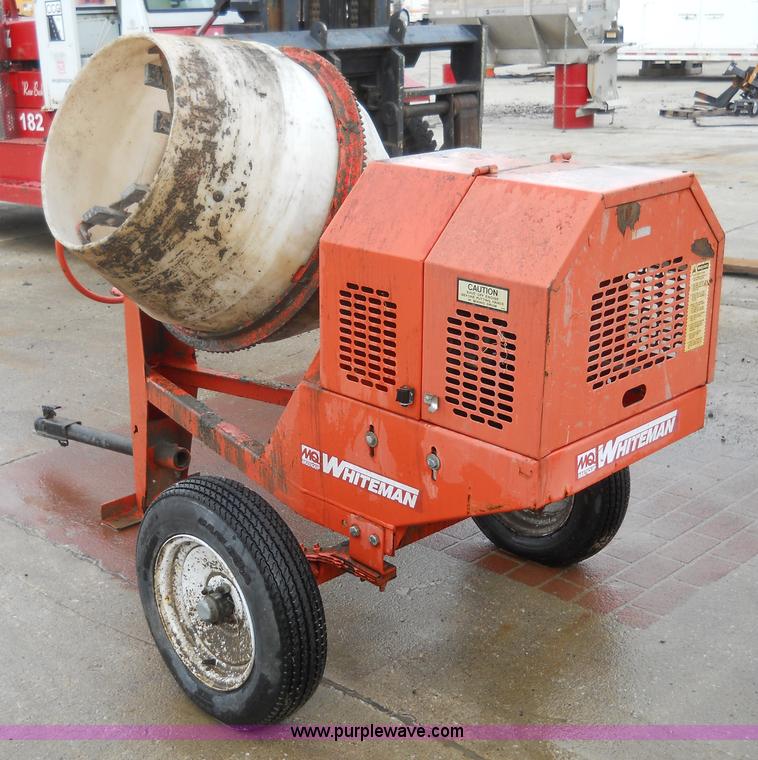 image for item 7829 Whiteman WC-62P cement mixer