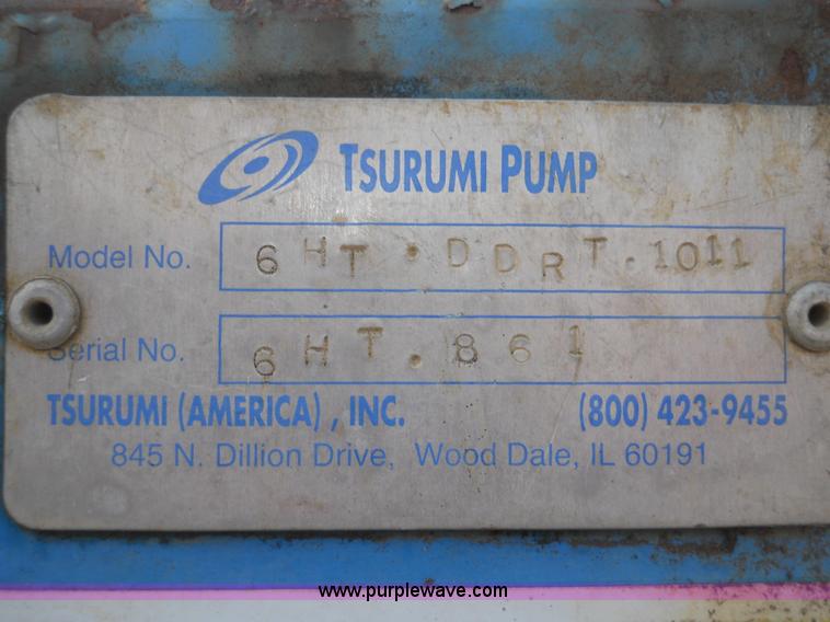 image for item 7830 Tsurumi water pump