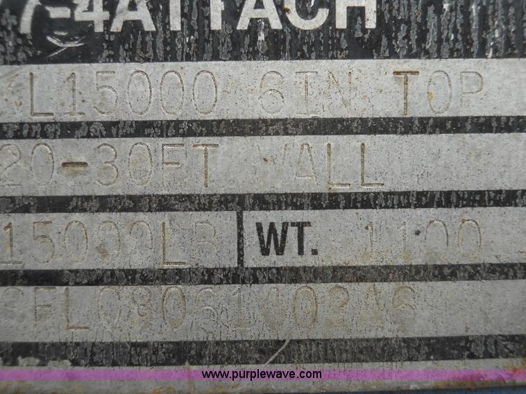 image for item 7835 Kenco Ken-lift concrete barrier lift