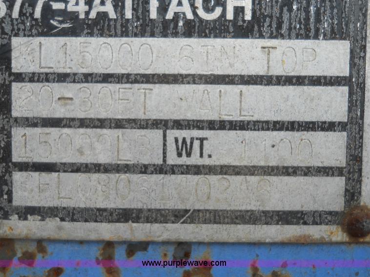 image for item 7835 Kenco Ken-lift concrete barrier lift