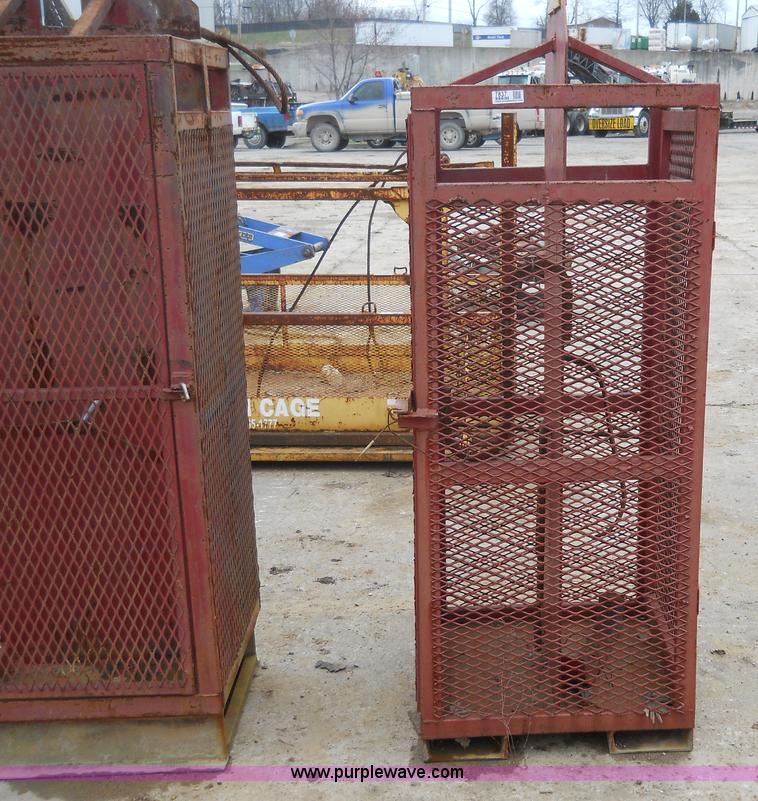 image for item 7837 (2) propane bottle cages
