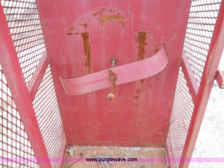 image for item 7837 (2) propane bottle cages